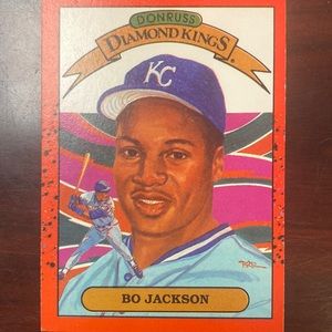 Bo Jackson 1989 Donruss Diamond Kings